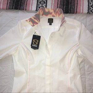 New size med Madison show shirt equestrian apparel